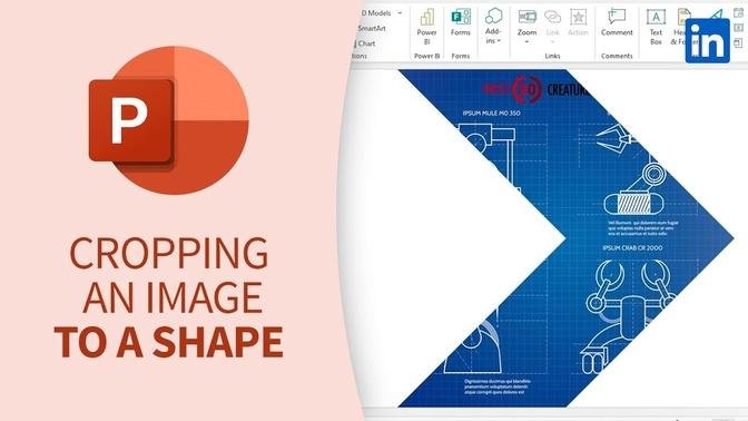 PowerPoint Tutorial - Cropping an image to a shape