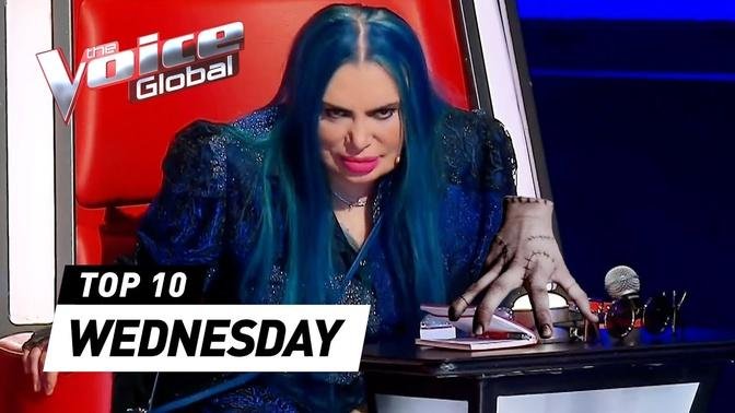This is a Thing! WEDNESDAY ADDAMS songs on The Voice