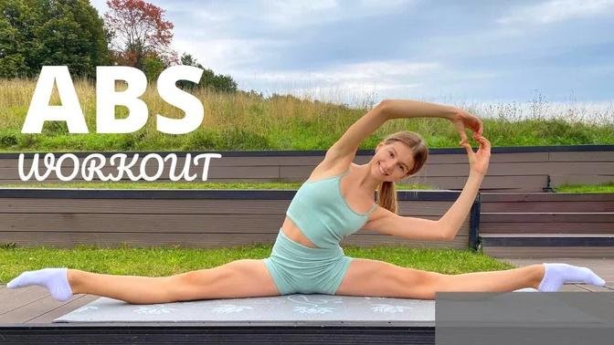 Outdoor workout by Mari  Kruchkova / ABS & Legs
