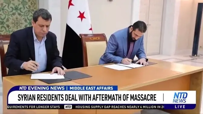 Syrian Residents Deal With Aftermath of Massacre