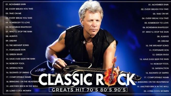 Top 100 Classic Rock Songs Of All Time - Pink Floyd, Eagles, Queen, Def 