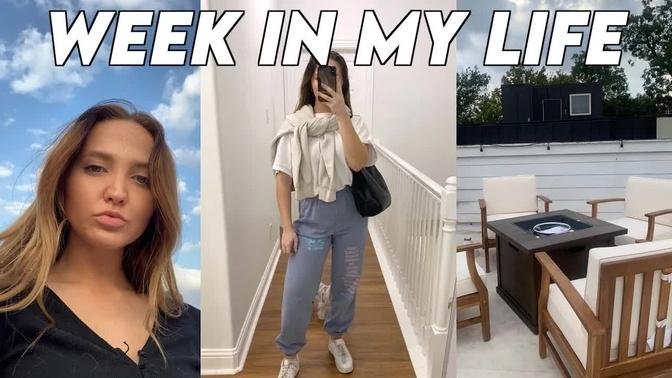 WEEK IN MY LIFE: redecorating and organizing my entire house, grocery haul & shop with me