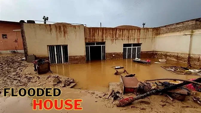 Heavy Rainstorm FLOODED Basement | BUSTED Window And Rushing Water!