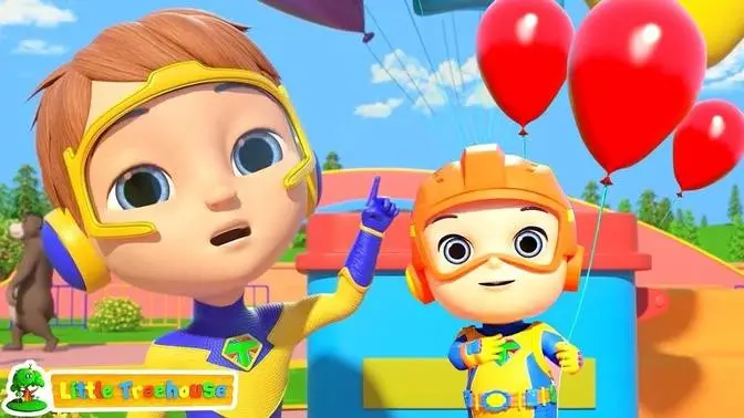 Let's Play With Balloons + More Nursery Rhymes & Cartoon Videos for Kids Let's Play With Balloons + More Nursery Rhymes & Cartoon Videos for Kids