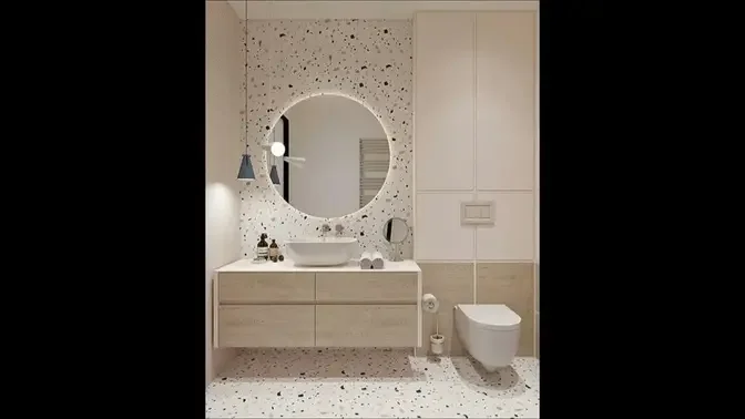 Top 100 Small Bathroom Design Ideas 2023 | Modern Bathroom tiles design |  Bathroom mirrors Ideas