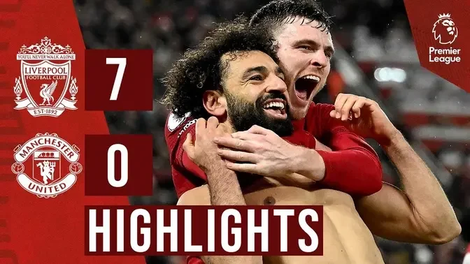 Telemacos solidaritet atom HIGHLIGHTS: Liverpool 7-0 Man United | Salah breaks club record as Reds  score SEVEN!