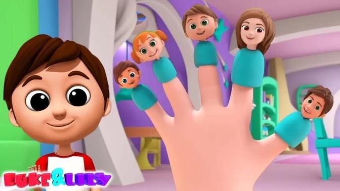 Finger Family Song, Baby Finger + More Children Rhymes and Cartoons