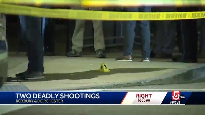 Two killed in Boston shootings