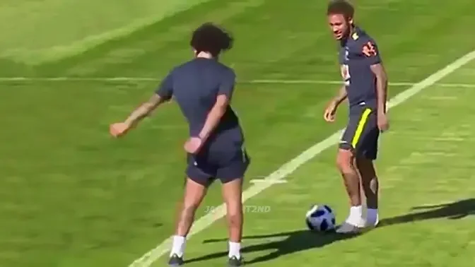Funny Moments in Training Ronaldo, Neymar, Son