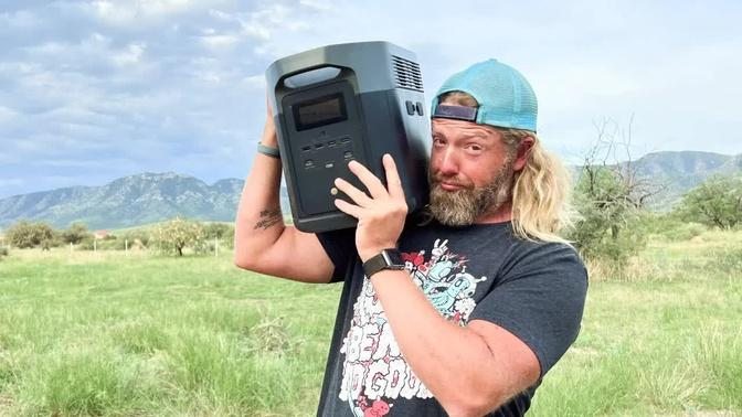 Ecoflow DELTA Max Review - Testing a Portable Power Station on our Off-Grid Homestead