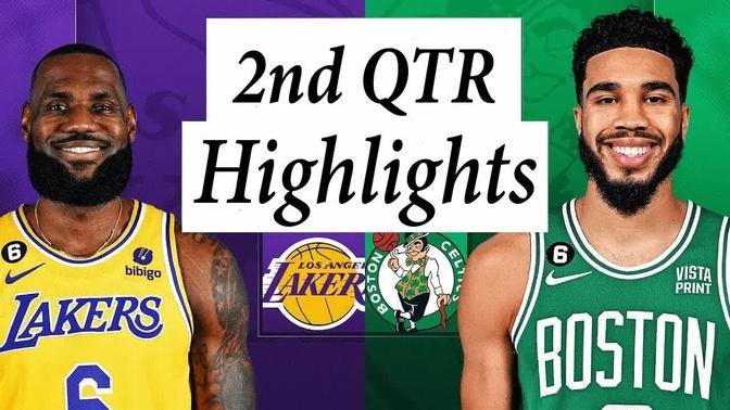 Los Angeles Lakers vs. Boston Celtics Full Highlights 2nd QTR | Jan 28 | 2022-2023 NBA Season