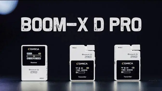 COMICA BOOM-X D PRO D2 REVIEW! 8GB INTERNAL RECORDING, AUDIO FIELD TEST