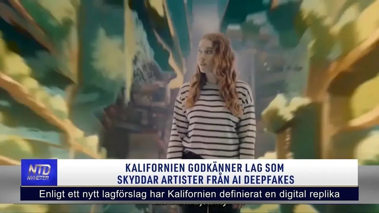 Kalifornien godkänner lag som skyddar artister från AI deepfakes