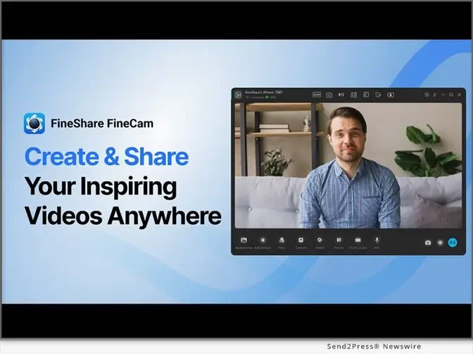 FineShare FineCam: The First AI-Powered Virtual Camera Unveiling ...