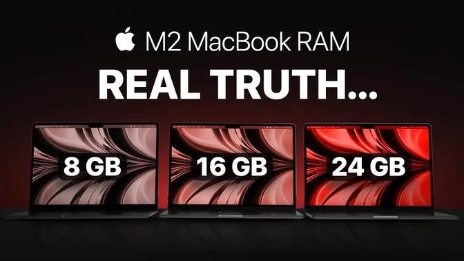 M2 MacBook Air / Pro — How much RAM do you ACTUALLY need?
