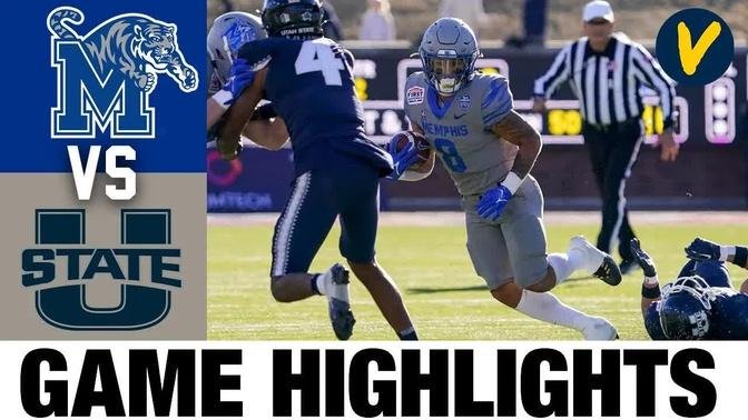 Memphis vs Utah State | SERVPRO First Responders Bowl | 2022 College Football Highlights