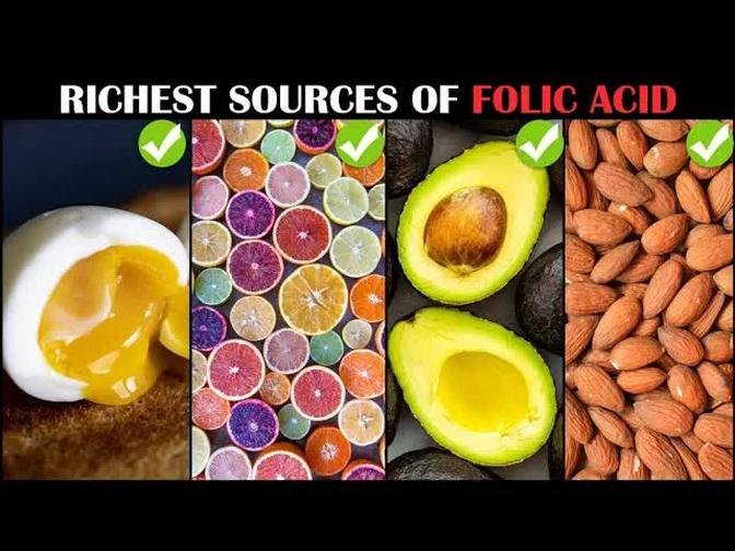 Richest Sources Of Folic Acid (Vitamin B9) |Foods Rich In Folic Acid/Folate/Vitamin B9