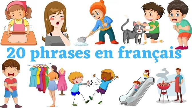 phrases pour apprendre facilement le français.