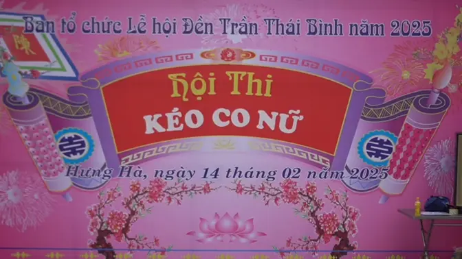 Lễ Trao Giải Đội Thì Kéo Co Nữ Tổ Chức Tại Đề Trần Hưng Hà Thái Bình