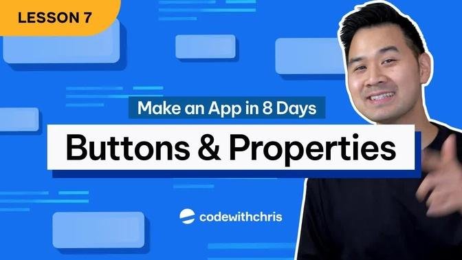 SwiftUI Buttons and Properties - Lesson 7 (2023 / Xcode 14 / SwiftUI)