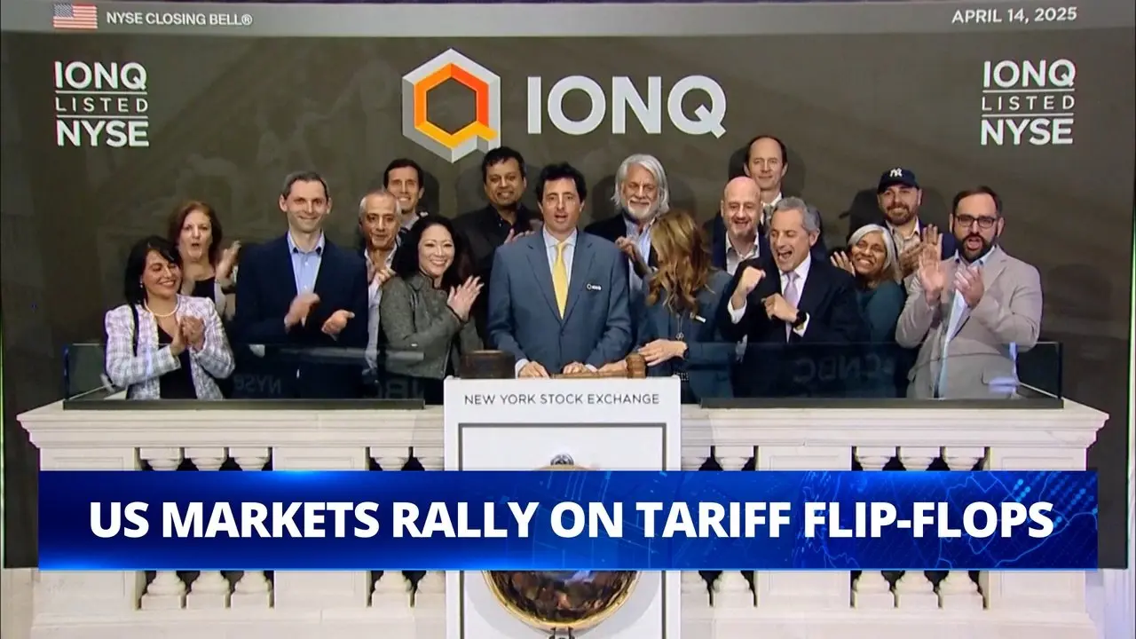 US Stocks End Higher With Boost From Trump's Tariff Flip-Flops