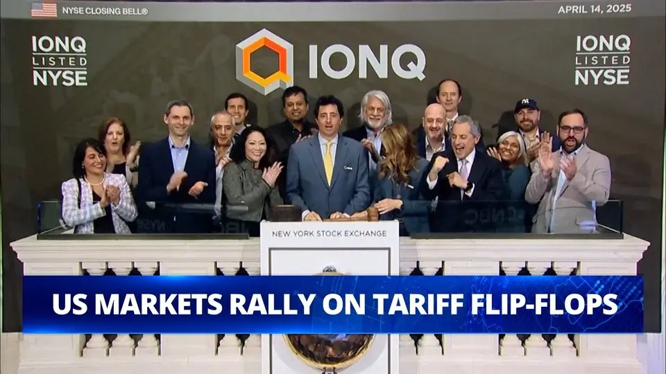 US Stocks End Higher With Boost From Trump's Tariff Flip-Flops