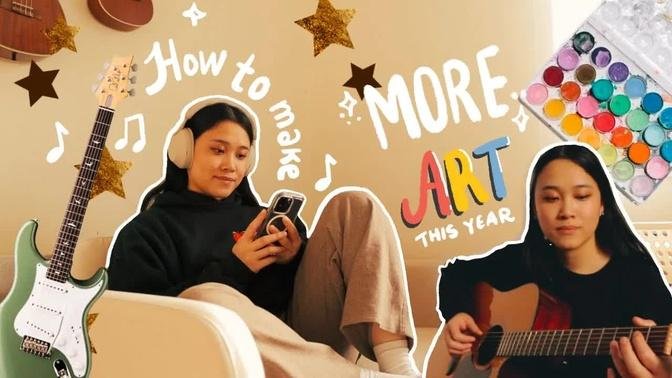 5 Habits to Help You Create More Art in 2023 🎨
