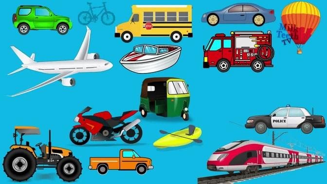 Types of Transport used by people ｜ Names of Important Transport Vehicles ｜ Transport Vehicles