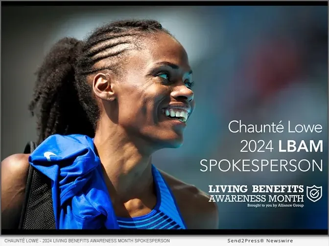 Alliance Group and Four-Time Olympian Chaunté Lowe Join Forces for 2024 Living Benefits Awareness Month, National Life Group Joins as Co-Sponsor