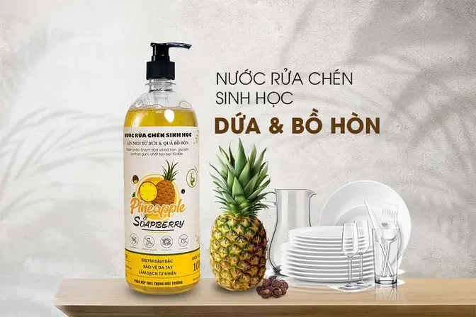 NƯỚC RỬA CHÉN SINH HỌC 1 LÍT GIÁ 120K