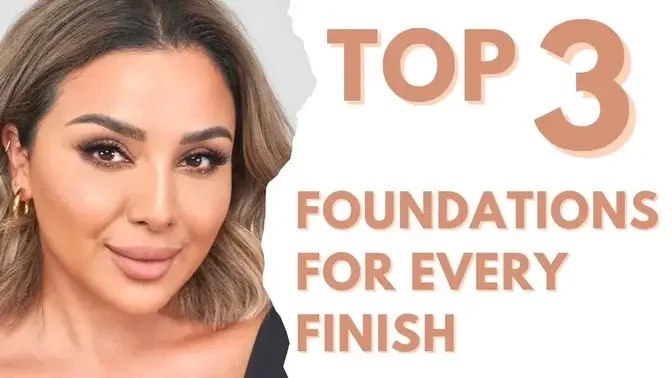 TOP 3 FOUNDATIONS FOR EVERY FINISH | NINA UBHI