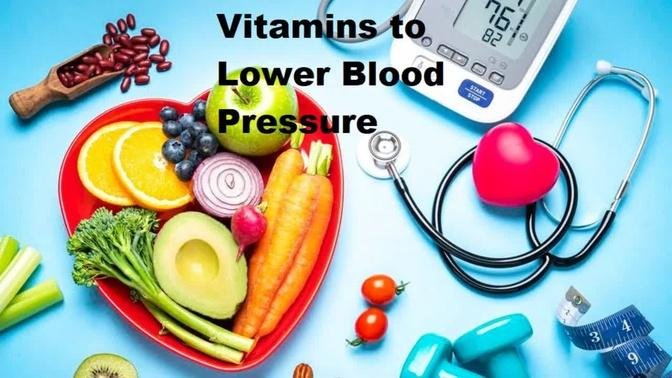 Best 5 Vitamins To LOWER Your BLOOD PRESSURE