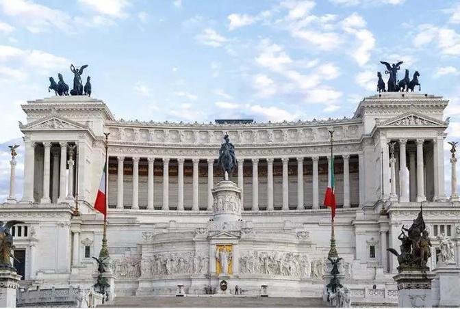 Vittorio Emanuele II Monument to Victory in Rome