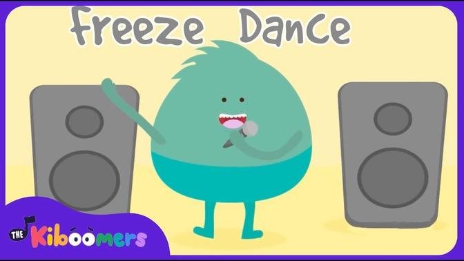 Party Freeze Dance Song - The Kiboomers Preschool Songs - Circle Time Game