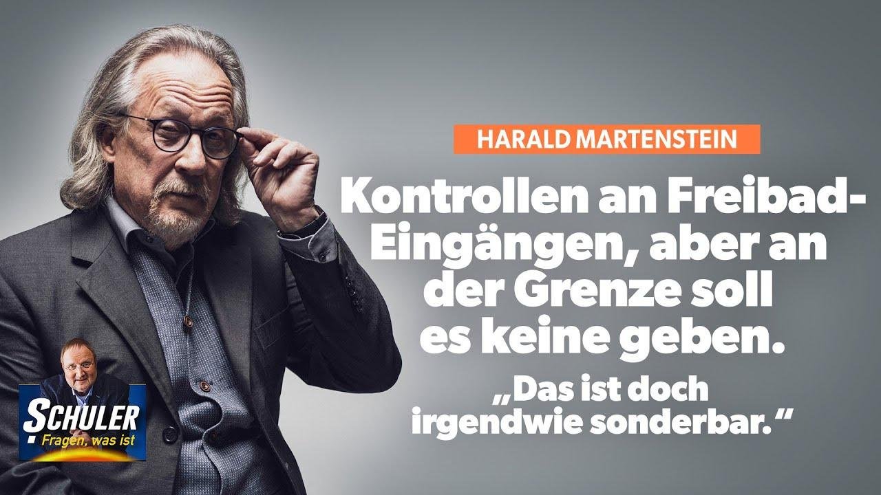 Harald Martenstein: „Kontrollen an Freibad-Eingängen, aber an der Grenze soll es keine geben.“