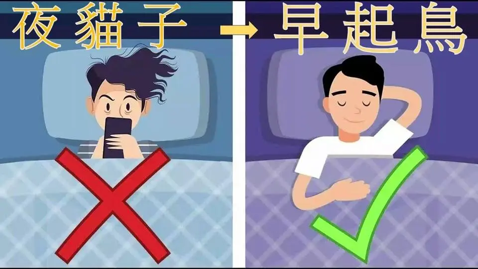 夜貓子如何變早睡鳥?  #夜貓子  #晚睡