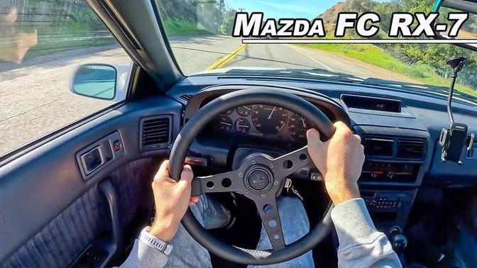 1990 Mazda RX-7 - The Lightweight Rotary you NEED to Drive (POV Binaural Audio)