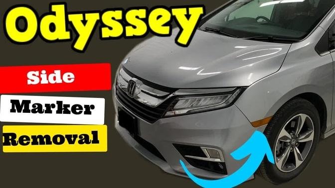 Honda Odyssey -- How to Remove Side Marker Light 2018-2021