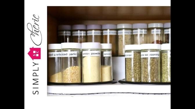 Declutter with Me! the Spice Cabinet (kitchen series) {Ep. 3 of 4}