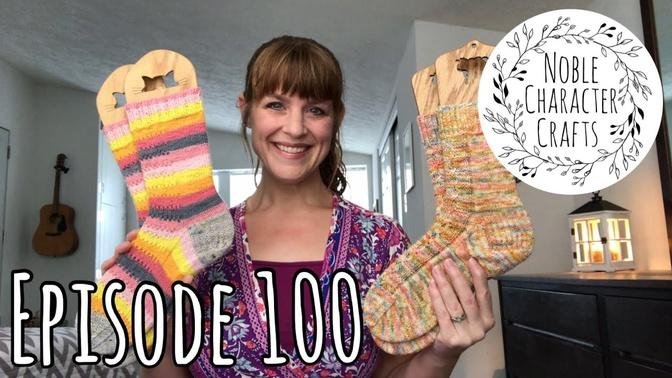 Noble Character Crafts - Episode 100 - Knitting Podcast - Q & A Episode