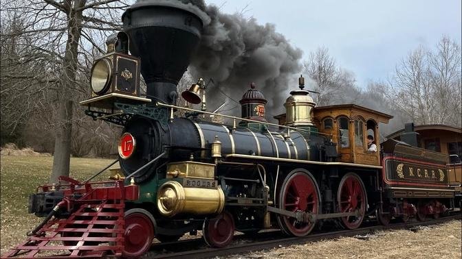 American Steam Locomotive： Northern Central York 17