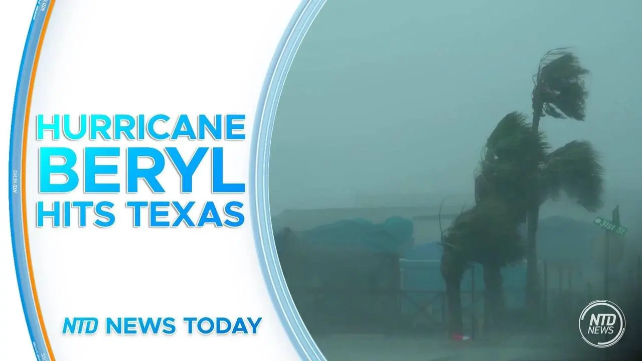 Hurricane Beryl Makes Landfall in Texas; Biden Vows to Stay in Race; France's Election Results Out