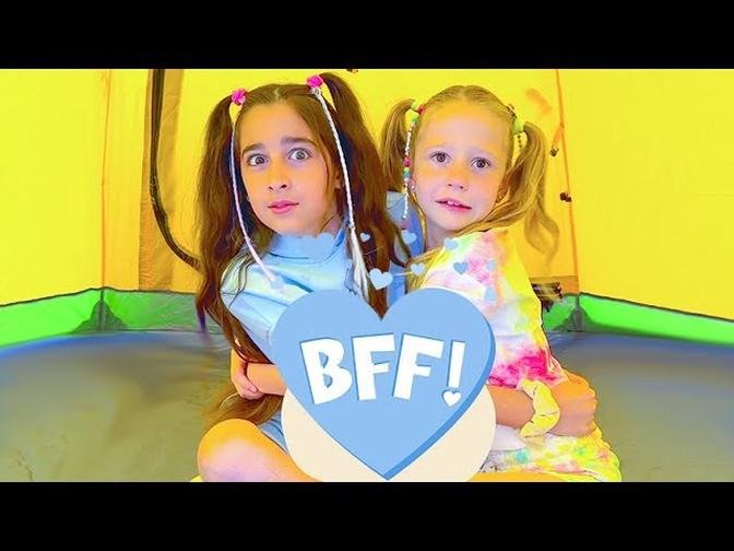 Nastya and Evelyn - funny stories about friendship and school