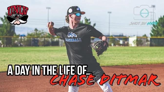 A Day In The Life Of UNLV Baseball Commit Chase Ditmar A Class Of 2022 3rd Baseman/Pitcher