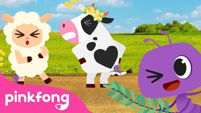 The Little Tiny Ant 🐜 I Went To The Market! _ Farm Animals _ Pinkfong Nursery Rhymes for Kids