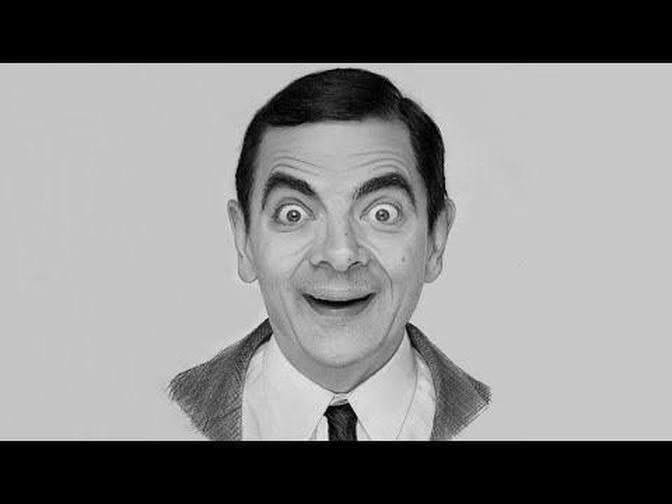 Mr. Bean ｜ Pencil Drawing Timelapse | Videos | Sketch & Shade | Gan ...