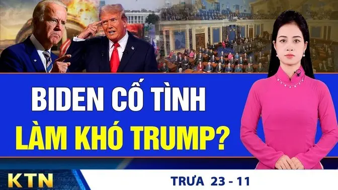 TRƯA 23/11: Xuất hiện băng trên đỉnh Fansipan; Tòa New York hoãn vô thời hạn kết án ông Trump