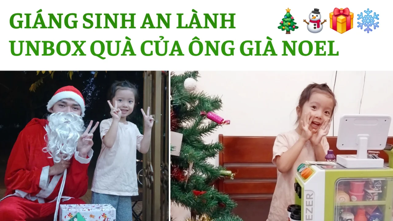 Em được Ông Già Noel đến nhà tặng quà🎅🎁😍
#Lifestyle #EverydayStories #Kids #GJWbabies #MienTayQueToi #VietNamOi #BietOn