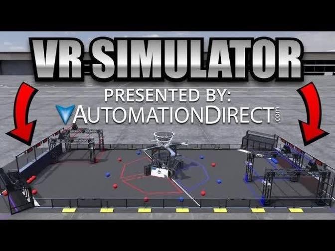 FIRST Robotics Rapid React Virtual Reality (VR) Simulation