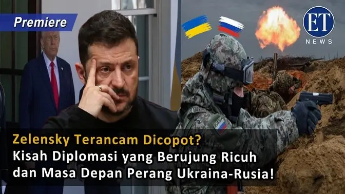 Zelensky Terancam Dicopot? Kisah Diplomasi yang Berujung Ricuh dan Masa Depan Perang Ukraina-Rusia!